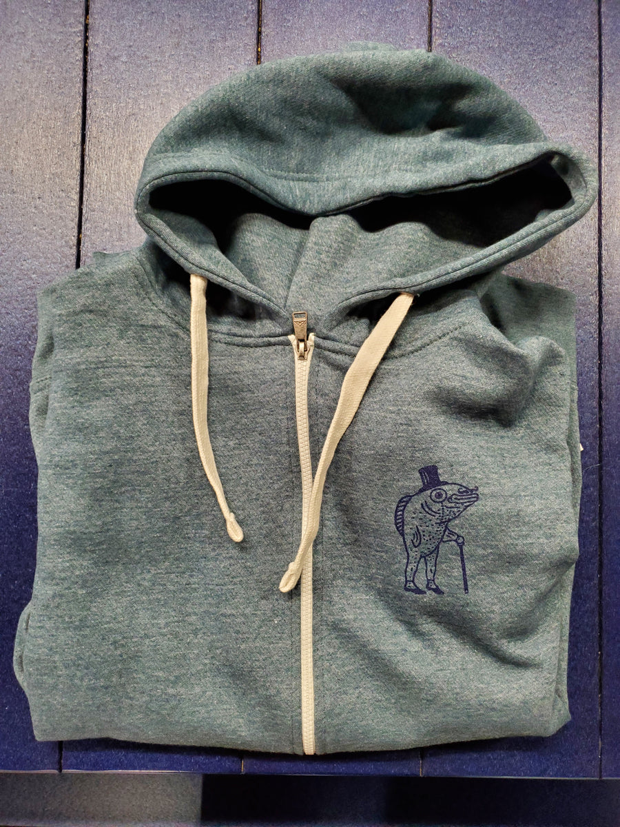 Troutman Zip-Up Hoodie – Something in the Water Brewing Co.